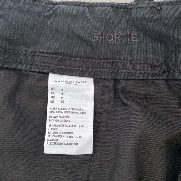 American Eagle super stretch shortie khaki shorts - Picture 5 of 5